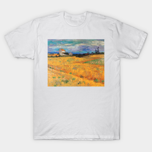 Vincent van Gogh Wheat Field T-Shirt-TOZ